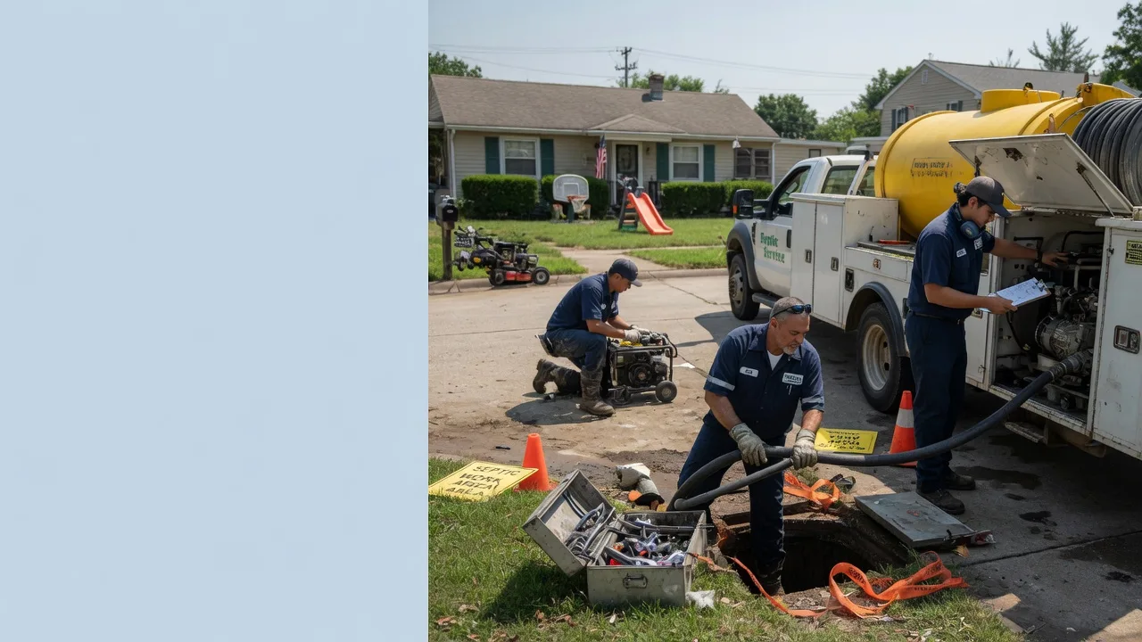 Septic Tank Pumping in Lindside, WV near me